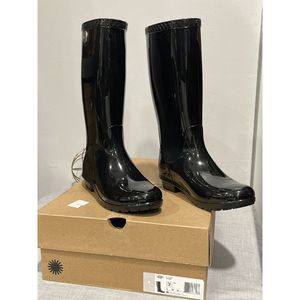 UGG Women's Shaye Tall Rain Boots - Black 7M